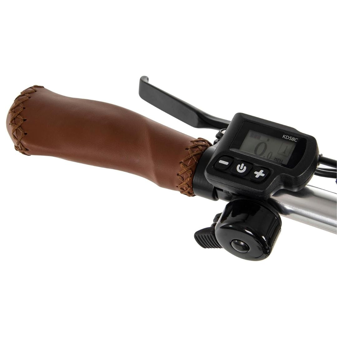 Huffy Montview Step Over Electric Bike - Black - 082-10-0005