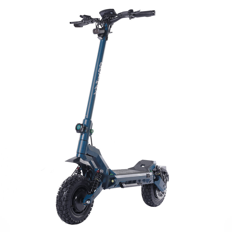 GoTrax - GX3 Electric Scooter w/55 mi Max Operating Range & 40 mph Max Speed - Blue