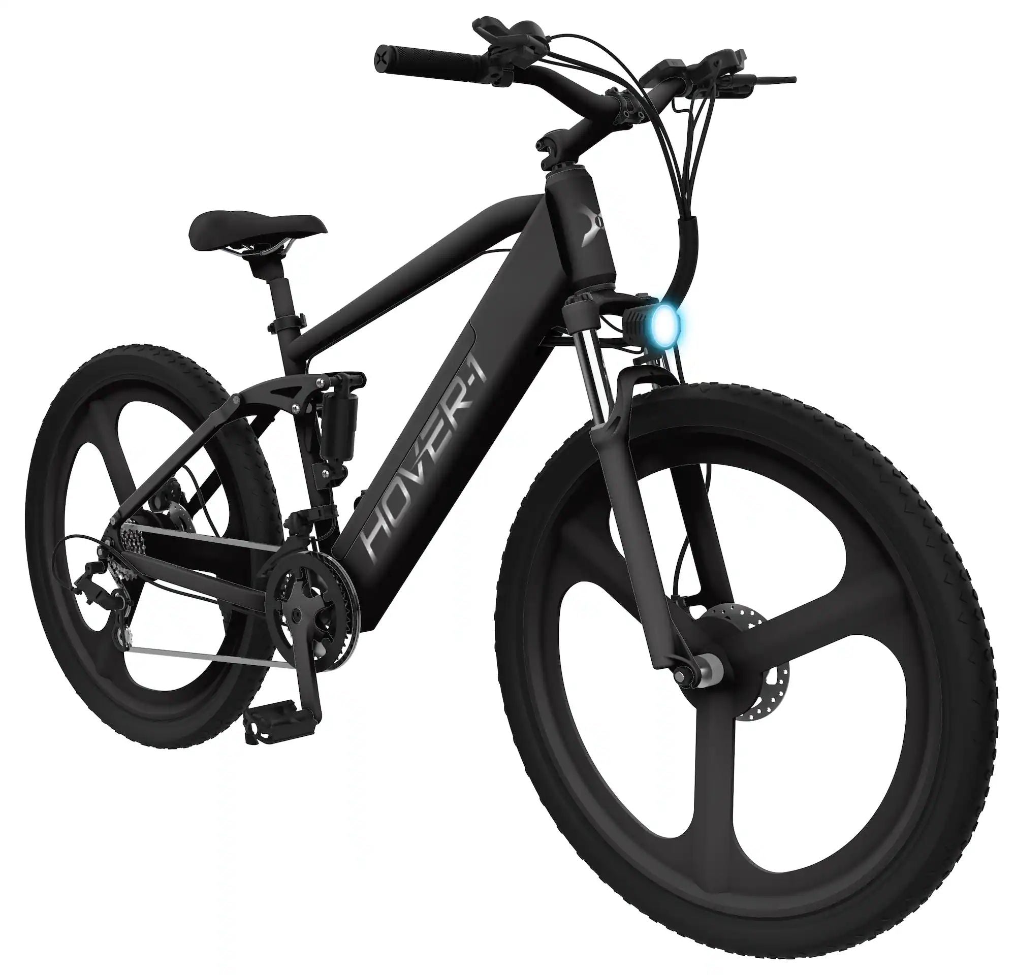 Hover-1 - Instinct eBike 40 miles Max Range and 15 mph Max Speed with Pedal-Assist - Black - H1-EBGR-BLK