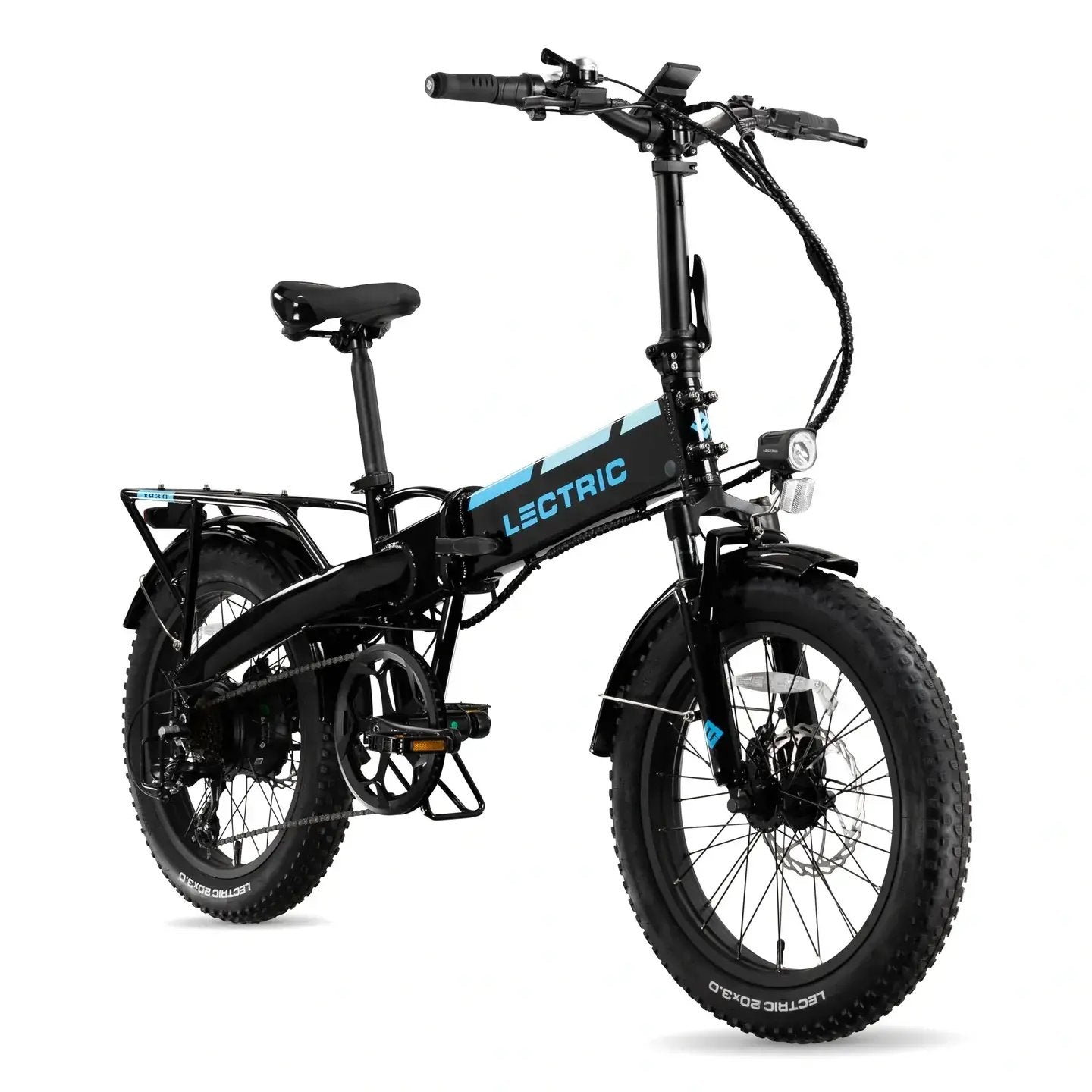 Lectric eBikes - XP 3.0 Foldable eBike: 45 miles Max Operating Range & 28 mph Max Speed - Unisize - Black - 401-00877-B101