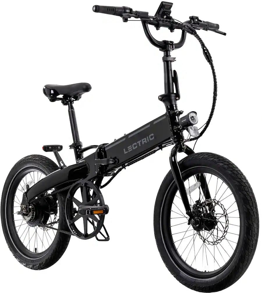 Lectric eBikes - XP Lite 2.0 Foldable Long-Range Belt Drive eBike with 80 miles Max Operating Range