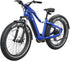 OKAI - Ranger Electric Bike w/45 Miles Max Operating Range and 28 mph Max Speed - Mariner Blue