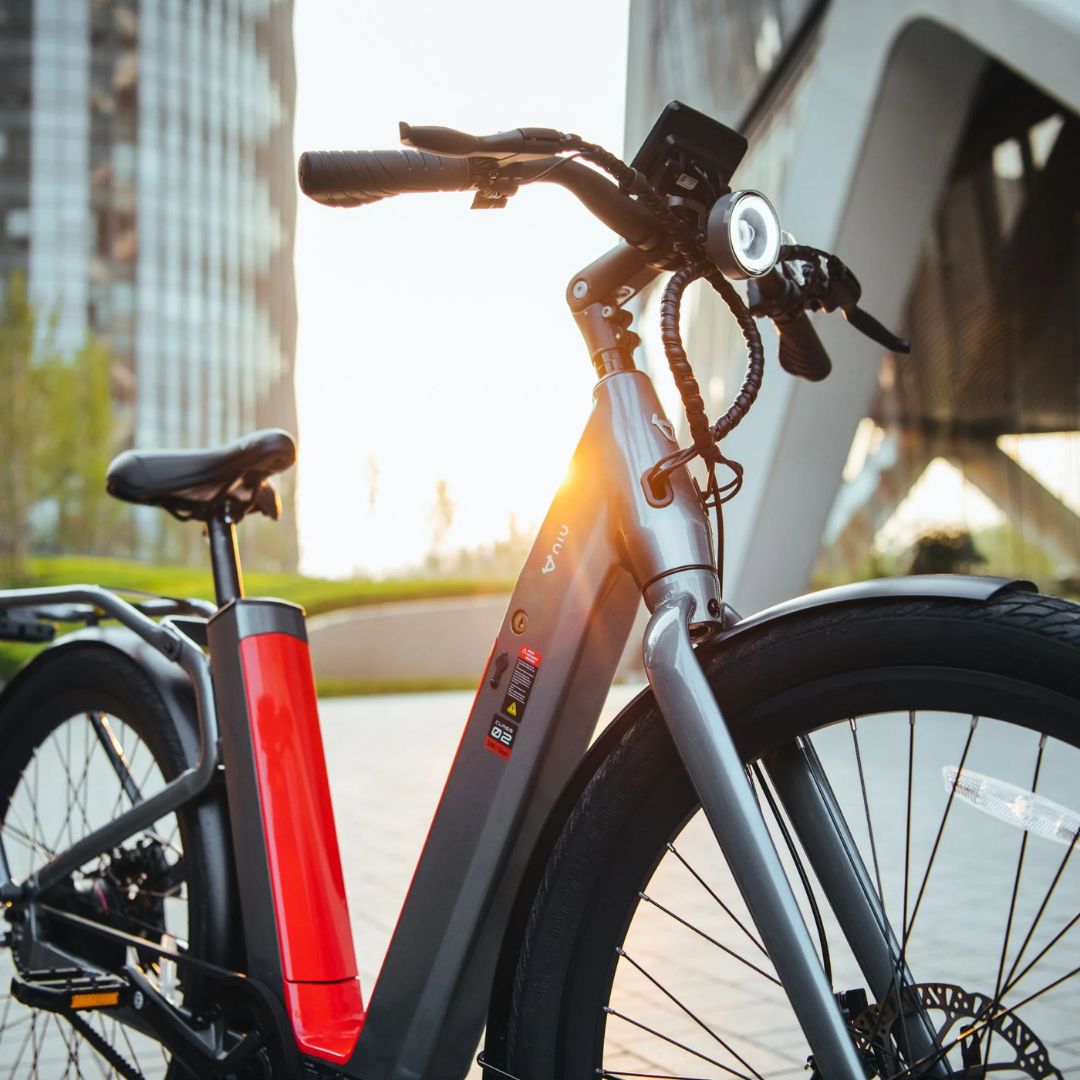 NIU - BQi-C3 Pro eBike w/ up to 90 miles Max Operating Range and 28 MPH Max Speed - Grey - EBSL37S119