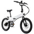 Lectric eBikes - XP Lite 2.0 Foldable Long-Range eBike with 80 miles Max Operating Range & 20 mph Max Speed - Unisize - Arctic White - 401-00949-W301