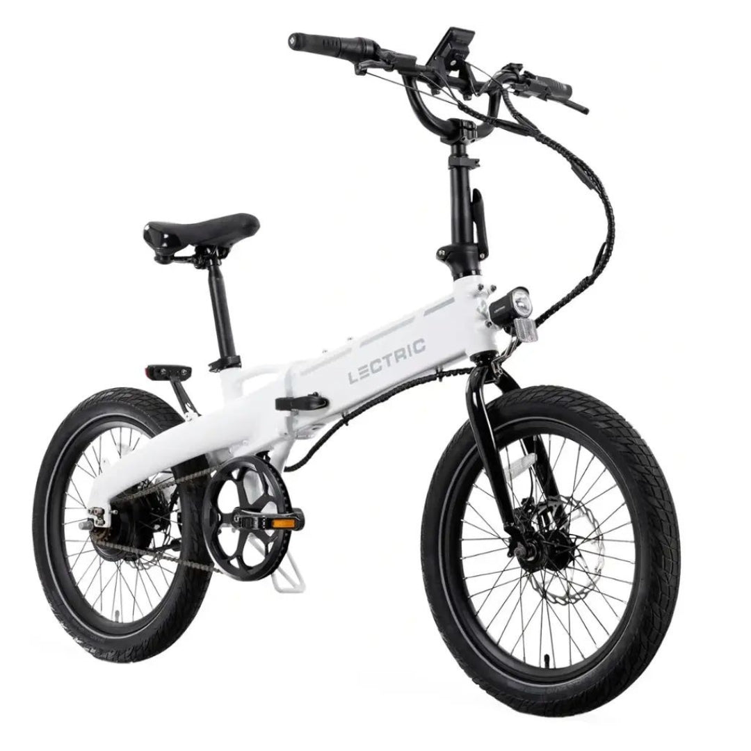 Lectric eBikes - XP Lite 2.0 Foldable eBike: 45 miles Max Operating Range & 20 mph Max Speed - Unisize - Arctic White - 401-00949-W101