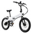 Lectric eBikes - XP Lite 2.0 Foldable eBike: 45 miles Max Operating Range & 20 mph Max Speed - Unisize - Arctic White - 401-00949-W101