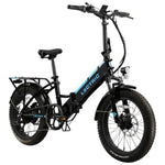 Lectric eBikes - XP Step-Thru 3.0 Foldable Long-Range eBike: 65 miles Max Operating Range & 28 mph Max Speed - Unisize - Black - 401-00878-B201