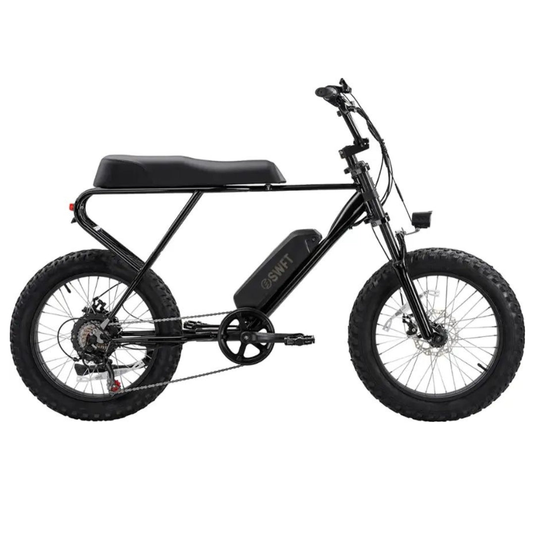 SWFT ZIP eBike w/ 37mi Max Operating Range & 19.8 mph Max Speed - Black - SWFT-ZIP-BLK