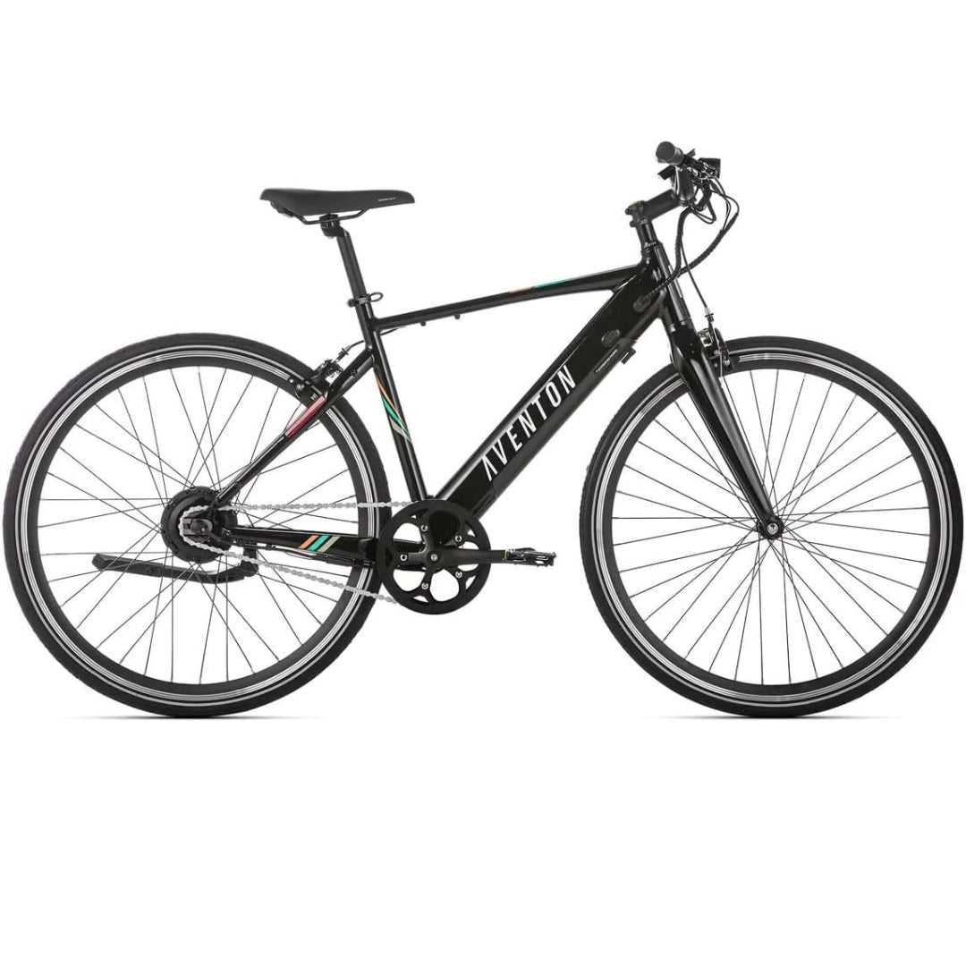 Aventon - Soltera 7-Speed Step-Over Ebike - Onyx Black - S7T001